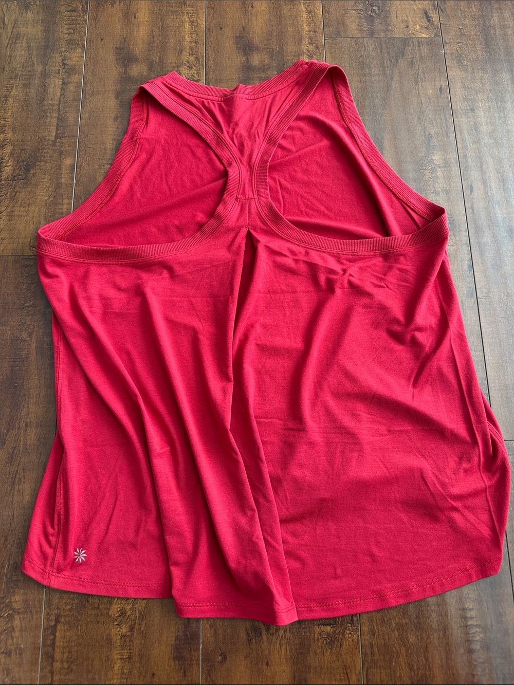 Athleta Red Racerback Tank Top - Picture 3 of 3